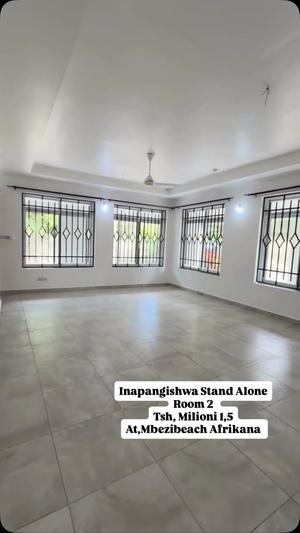 Nyumba ya vyumba viwili inapangishwa Mbezi Beach Afrikana, Dar Es Salaam