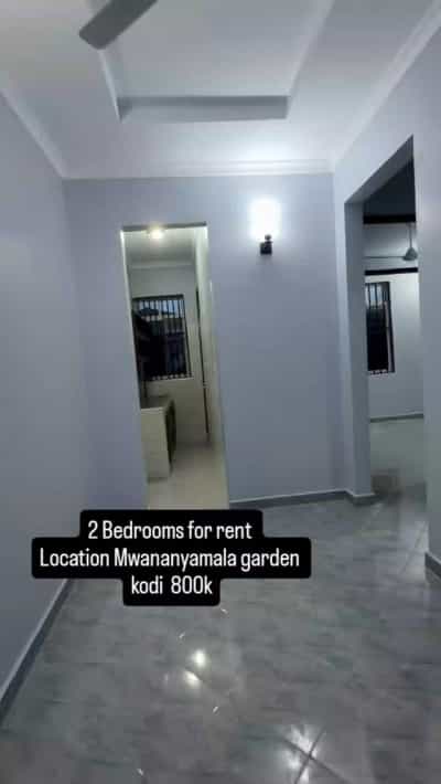 Apartment ya vyumba viwili inapangishwa Mwananyamala Garden, Dar Es Salaam