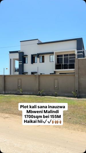 Residential Plot for Sale in Mbeweni Malindi, Tanga (1700 sqm) Residential Plot for Sale in Mbeweni Malindi, Tanga (1700 sqm)