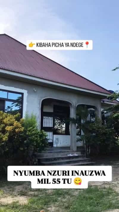 Nyumba ya vyumba vitatu inauzwa Kibaha Picha ya Ndege, Pwani (500 sqm)