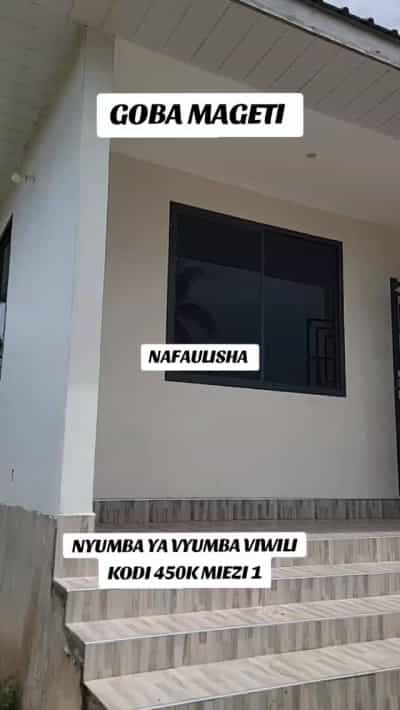 Nyumba ya vyumba viwili inauzwa Goba Mageti, Dar Es Salaam Nyumba ya vyumba viwili inauzwa Goba Mageti, Dar Es Salaam