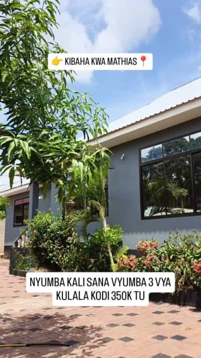 Nyumba ya vyumba vitatu inapangishwa Kibaha Kwa Mathias, Pwani