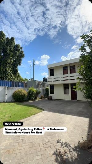 Nyumba ya vyumba vinne inapangishwa Msasani, Dar Es Salaam