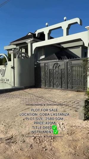 Kiwanja kinauzwa Goba Lastanza, Dar Es Salaam sqm 2580 Kiwanja kinauzwa Goba Lastanza, Dar Es Salaam sqm 2580