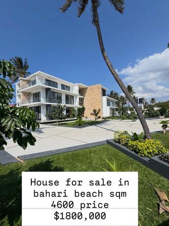 Nyumba inauzwa Bahari Beach, Dar Es Salaam (4600 sqm) Nyumba inauzwa Bahari Beach, Dar Es Salaam (4600 sqm)