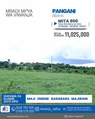 Residential Plots for Sale in Kibaha Pangani, Pwani