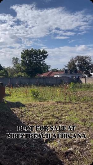 Kiwanja kinauzwa Mbezi Beach Africana, Dar Es Salaam sqm 800