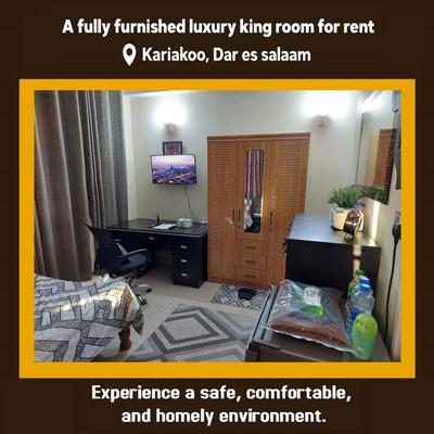 Apartment (Furnished) ya chumba kimoja inapangishwa Kariakoo, Msimbazi, Dar Es Salaam