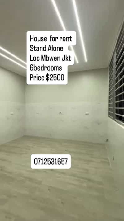 6 Bedrooms House for Rent in Mbweni, Dar Es Salaam