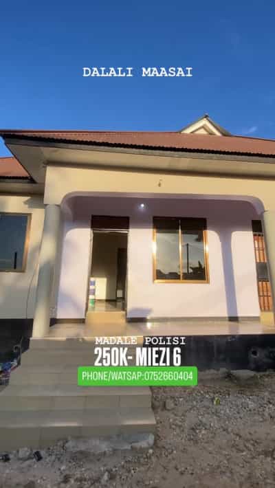 2 Bedrooms House for Rent in Madale Polisi, Dar Es Salaam