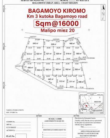 Residential Plots for Sale in Bagamoyo, Pwani Residential Plots for Sale in Bagamoyo, Pwani