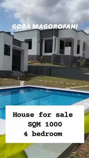 4 Bedrooms House for Sale in Goba Maghorofani, Dar Es Salaam (1000 sqm) 4 Bedrooms House for Sale in Goba Maghorofani, Dar Es Salaam (1000 sqm)