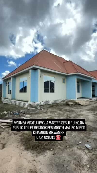 3 Bedrooms House for Rent in Kigamboni Mikwambe, Dar Es Salaam