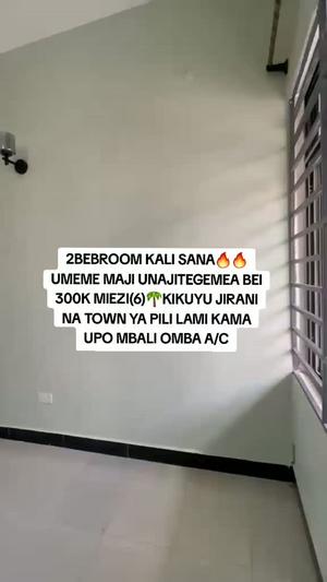 Nyumba ya vyumba viwili inapangishwa Kikuyu, Dodoma