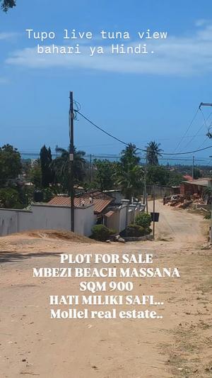 Residential Plot for Sale in Mbezi Beach Massana, Dar Es Salaam (900 sqm)
