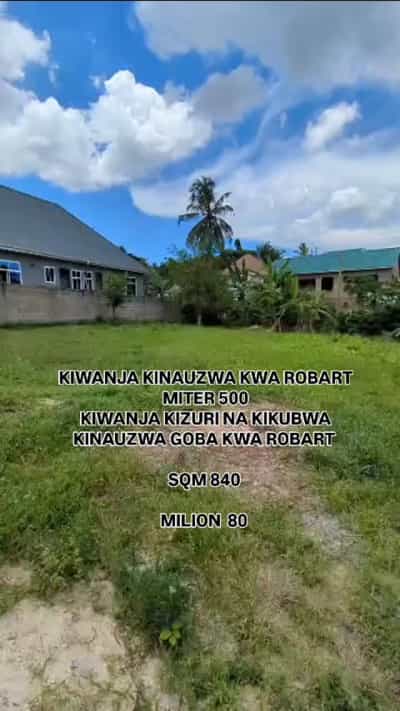 Kiwanja kinauzwa Goba, Dar Es Salaam sqm 840