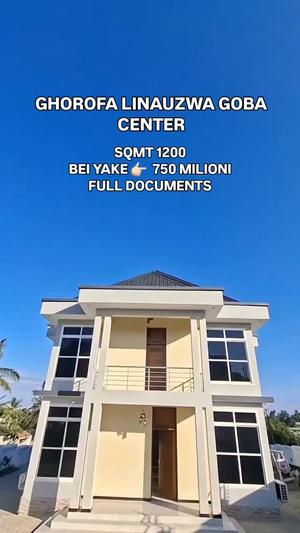 4 Bedrooms House for Sale in Goba Center, Dar Es Salaam (1200 sqm) 4 Bedrooms House for Sale in Goba Center, Dar Es Salaam (1200 sqm)