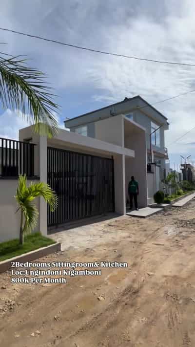 Nyumba ya vyumba viwili inapangishwa Ungindoni, Kigamboni, Dar Es Salaam