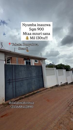 Nyumba ya vyumba vitatu inauzwa Tabata Bonyokwa, Dar Es Salaam (900 sqm)