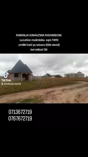 Residential Plot for Sale in Kigamboni, Dar Es Salaam (1490 sqm) Residential Plot for Sale in Kigamboni, Dar Es Salaam (1490 sqm)