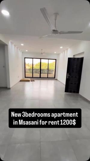 Apartment ya vyumba vitatu inapangishwa Msasani, Dar Es Salaam Apartment ya vyumba vitatu inapangishwa Msasani, Dar Es Salaam