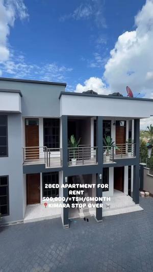 Apartment ya vyumba viwili inapangishwa Kimara Stop Over, Dar Es Salaam