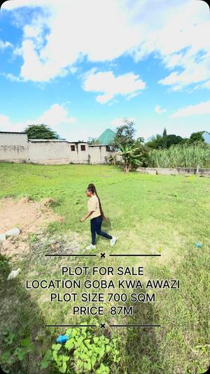 Kiwanja kinauzwa Goba, Dar Es Salaam sqm 700