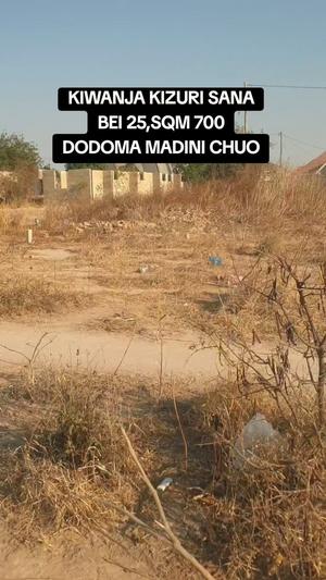Residential Plot for Sale in Dodoma Madini Chuo (700 sqm) Residential Plot for Sale in Dodoma Madini Chuo (700 sqm)