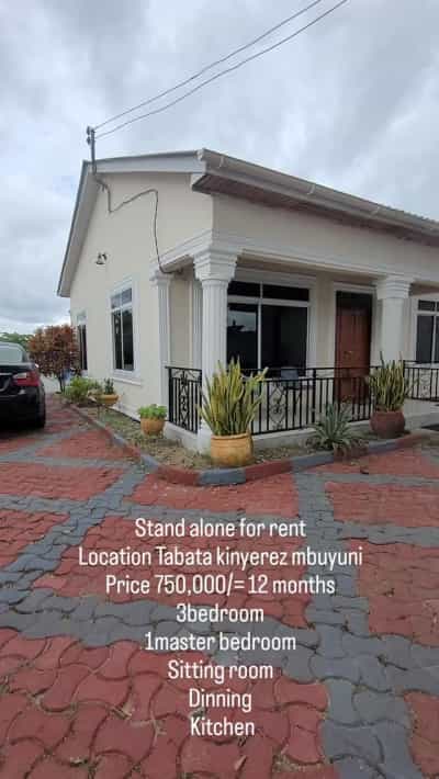 3 Bedrooms House for Rent in Tabata Kinyerezi Mbuyuni, Dar Es Salaam