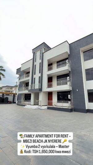 2 Bedrooms Apartment for Rent in Mbezi Beach Jk Nyerere, Dar Es Salaam