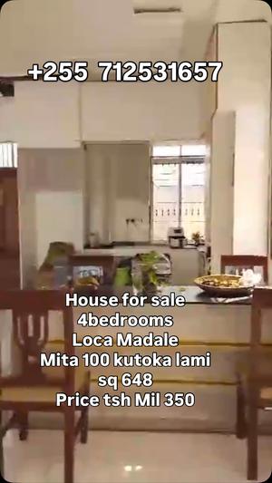 Nyumba ya vyumba vitano inauzwa Madale Mkoroshini, Dar Es Salaam