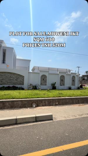 Residential Plot for Sale in Mbweni JK, Dar Es Salaam (600 sqm) Residential Plot for Sale in Mbweni JK, Dar Es Salaam (600 sqm)