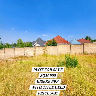 Kiwanja kinauzwa Kiseke Ppf, Mwanza sqm 900