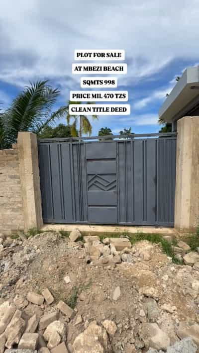 Kiwanja kinauzwa Mbezi Beach, Dar Es Salaam (998 sqm)