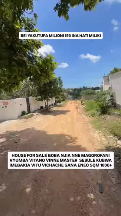 5 Bedrooms House for Sale in Goba Njia Nne, Dar Es Salaam (190 sqm)