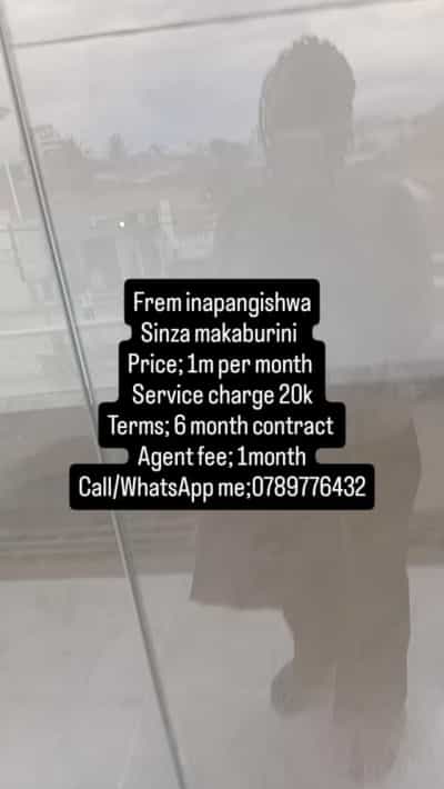 Frame ya Biashara inapangishwa Sinza makaburini, Dar Es Salaam