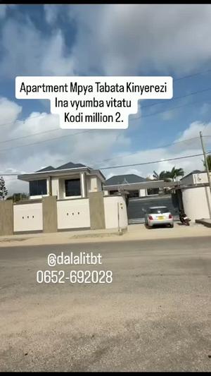 Apartment ya vyumba vitatu inapangishwa Tabata Kinyerezi, Dar Es Salaam Apartment ya vyumba vitatu inapangishwa Tabata Kinyerezi, Dar Es Salaam