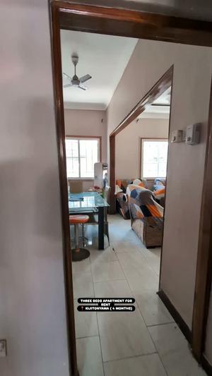 Apartment ya vyumba vitatu inapangishwa Kijitonyama, Dar Es Salaam