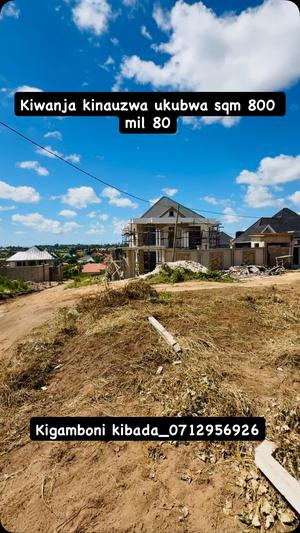 Plot for sale in Kibada, Dar Es Salaam sqm 800 Plot for sale in Kibada, Dar Es Salaam sqm 800