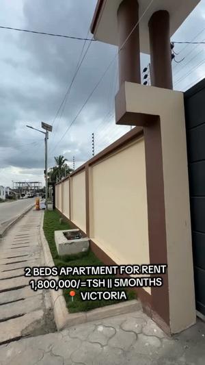 Apartment ya vyumba viwili inapangishwa Victoria, Dar Es Salaam Apartment ya vyumba viwili inapangishwa Victoria, Dar Es Salaam