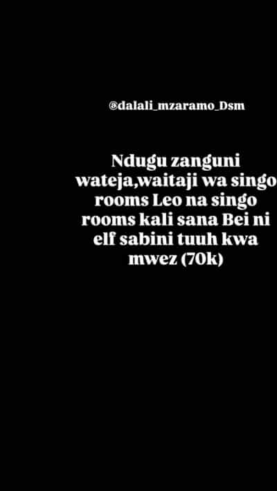 Nyumba ya chumba kimoja inapangishwa Kigamboni, Dar Es Salaam
