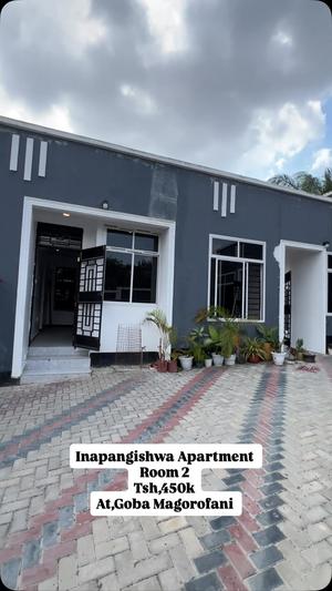 Apartment ya vyumba viwili inapangishwa Goba Magorofani, Dar Es Salaam