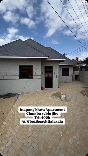 Apartment ya chumba kimoja inapangishwa Mbezi Beach Salasala, Dar Es Salaam