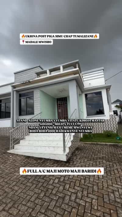 2 Bedrooms House for Rent in Madale Mwisho, Dar Es Salaam