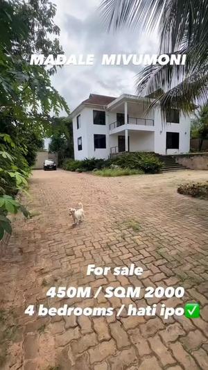 Nyumba ya vyumba vinne inauzwa Madale Mivumoni, Dar Es Salaam