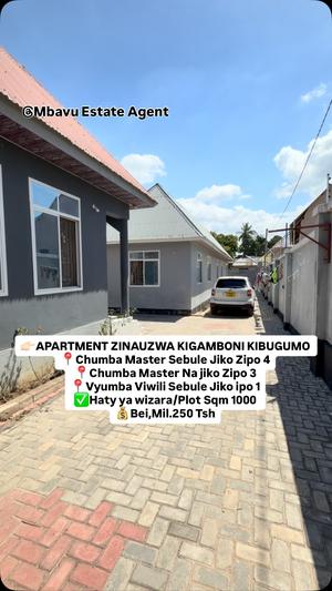 Apartment inauzwa Kibugumo, Dar Es Salaam (1000 sqm)