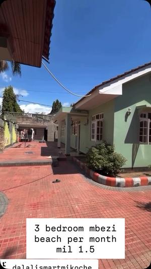 Nyumba ya vyumba vitatu inapangishwa Mbezi Beach Juliana, Dar Es Salaam