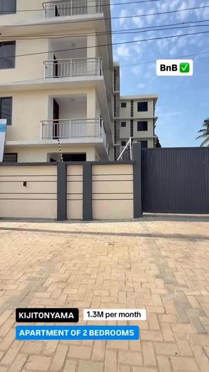 Apartment ya vyumba viwili inapangishwa Kijitonyama, Dar Es Salaam