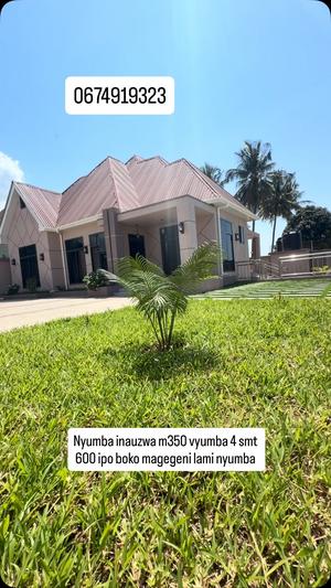 Nyumba ya vyumba vinne inauzwa Boko Magege, Dar Es Salaam Nyumba ya vyumba vinne inauzwa Boko Magege, Dar Es Salaam