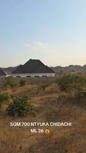 Kiwanja kinauzwa Ntyuka Chidachi, Dodoma (700 sqm)